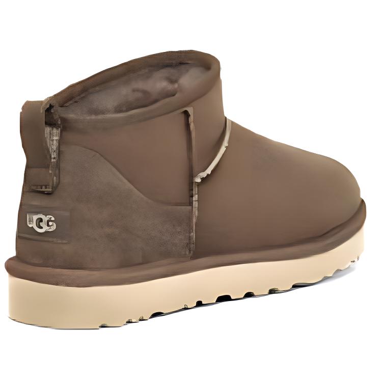 UGG Short Snow Boots Men's Brown