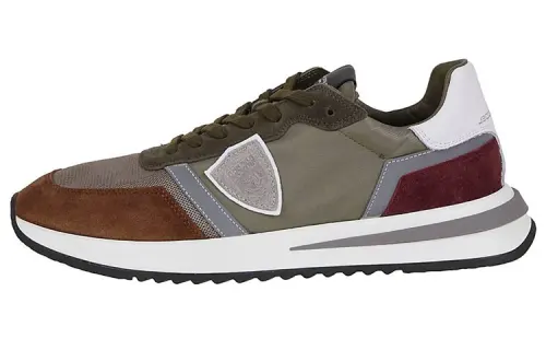 PHILIPPE MODEL Paris Mondial Colour-block Sneakers