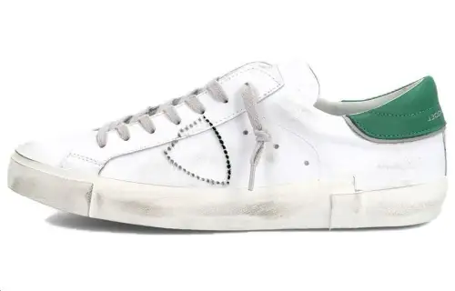 PHILIPPE MODEL Paris Distressed-effect Low-top Sneakers
