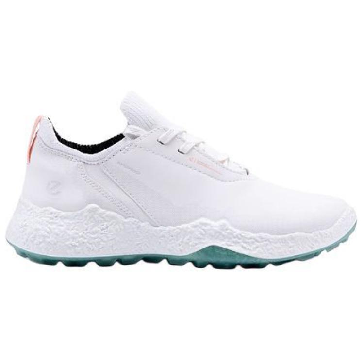 Ecco Golf Biom H5 Cow Leather Abrasion Resistant Abrasion Resistant Low top Golf Shoes Women’s White