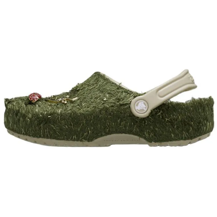 Crocs Abrasion Resistant Abrasion Resistant Low top Casual Shoes Unisex Green