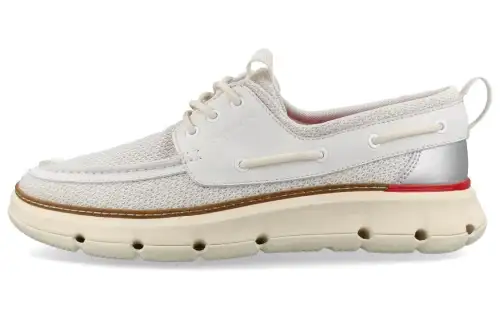 COLE HAAN Breathable Low top Men's Casual Shoes Men's White