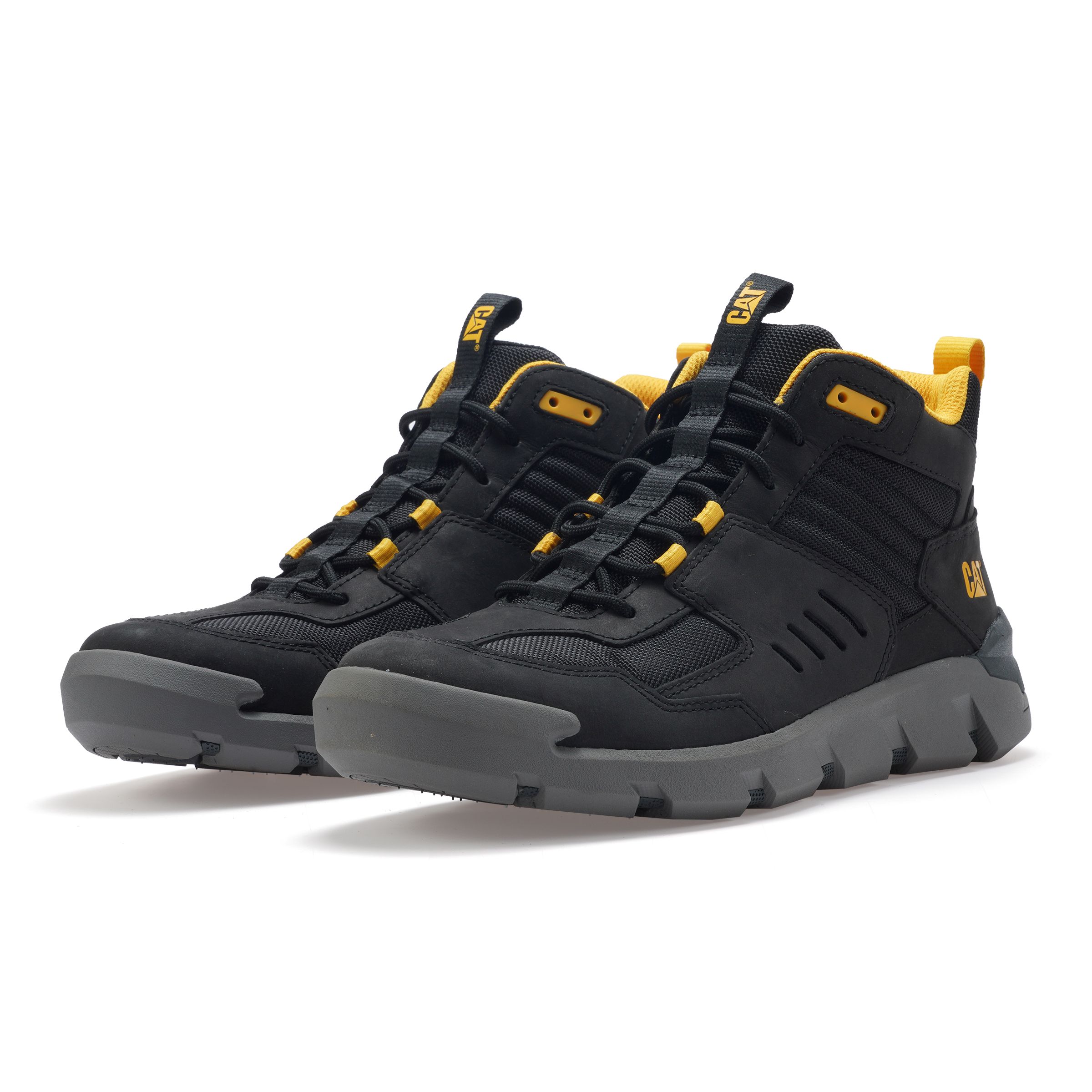 CAT Crail Sport Slip Resistant High top Outdoor Shoes Men’s Black