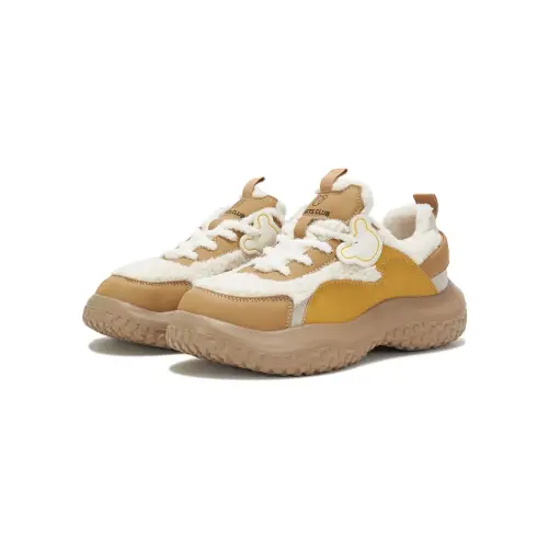 Teenie Weenie Synthetic Leather Abrasion Resistant Low top Chunky Sneakers Women's