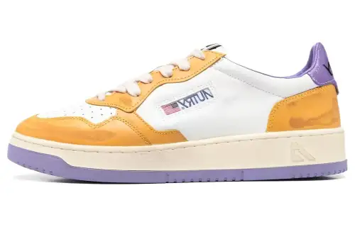 AUTRY Colour-block Panelling Low-top Sneakers