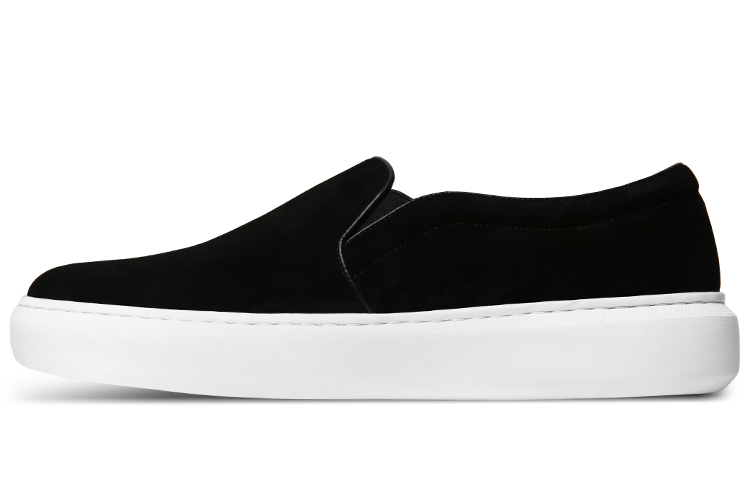 THOM WILLS Low top Stylish Skateboarding Shoes Men's Black