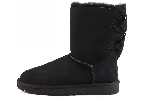 UGG Meilani Sheepskin Boots 'Black' Women's