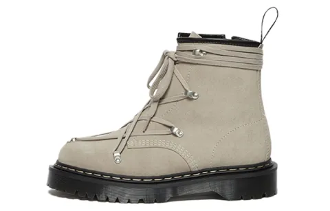 1460 Rick Owens x 1460 Dr.Martens Bex Suede Boot 'Light Taupe'