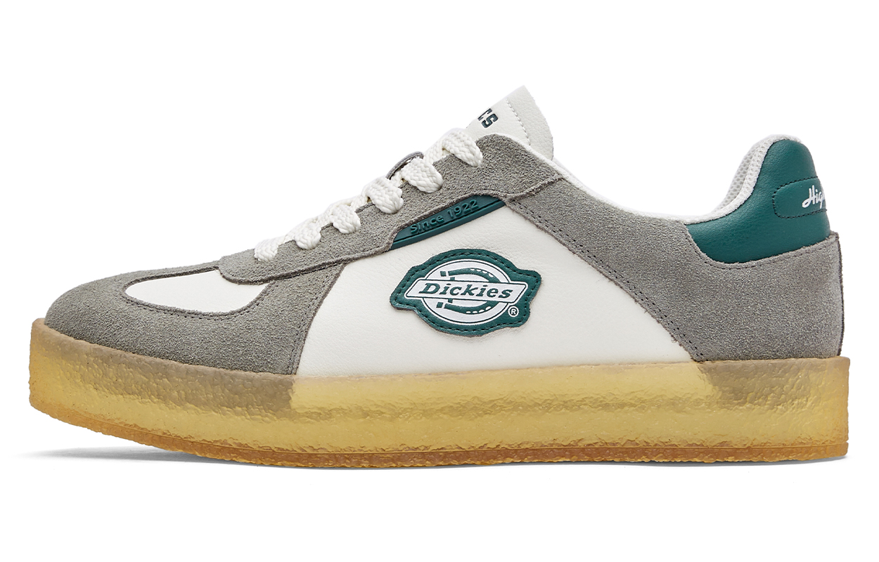 Мужские кеды Dickies German Trainer (бело-серые)