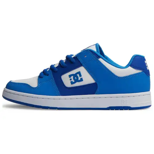 DC Shoes MANTECA Fashion Trend Low top Skateboard Shoes Men's Blue White