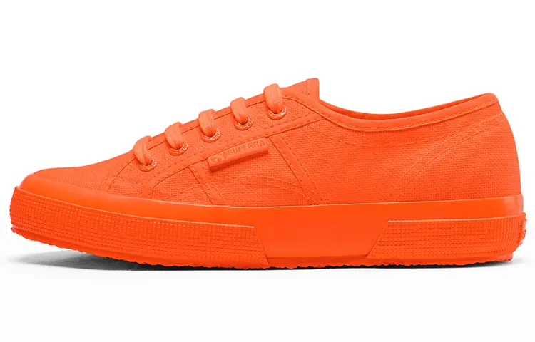 SUPERGA Canvas Shoes Women's Low Top Orange