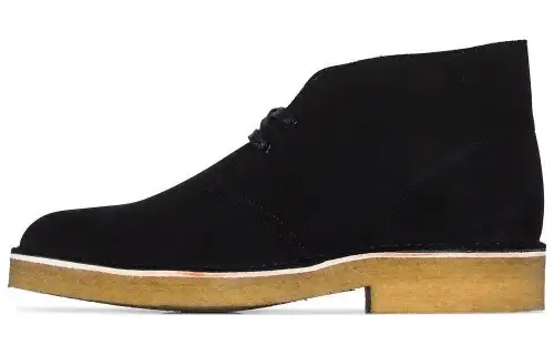 Clarks Originals Desert Boot 221 Black Suede