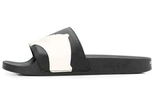 Adidas Y 3 Adilette Black White