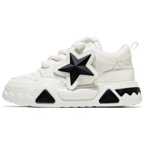 JANE HARLOW Casual Shoes Men's White Black