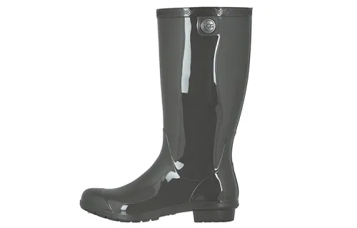 UGG Rubber Knee high Boots Women's Gray