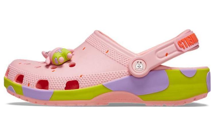 Сабо Crocs × SPONGEBOB SQUAREPANTS Classic clog Patrick (розово-желтые)