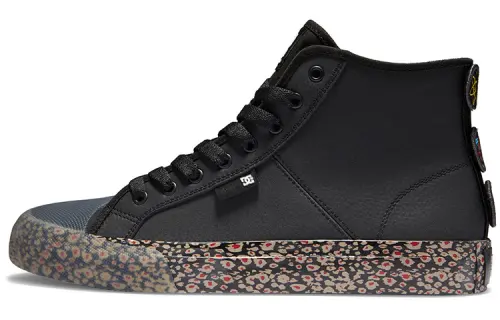 DC Shoes Manual Vintage High top Skateboard Shoes Men's Black