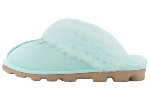 UGG Coquette Shearling Slippers Women's Green