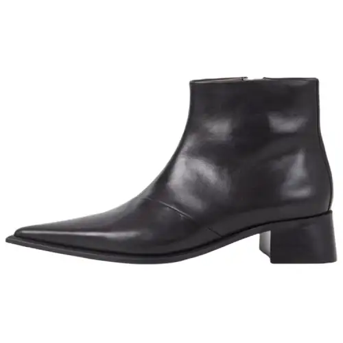 VAGABOND SHOEMAKERS Leather Ankle Boots 4.5cm Women's Black