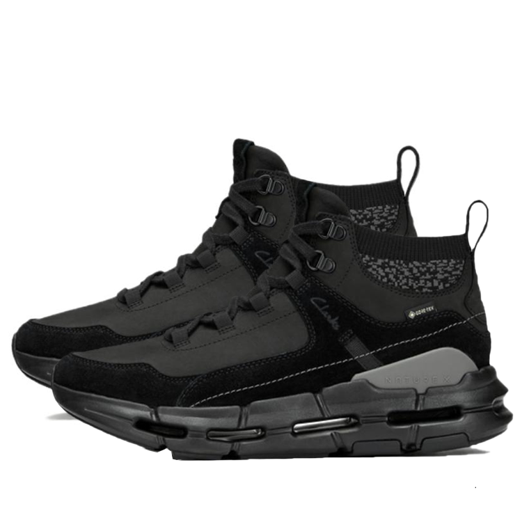 Clarks Cushioning Abrasion Resistant Cushioning, Wear Resistant High top Mountaineering Shoes Men’s Black