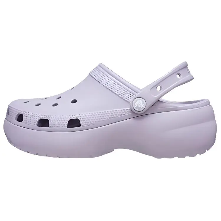 Crocs Classic Platform Clog EVA Clogs 4.1cm Women's Misty Purple