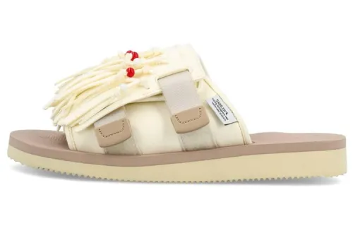 Suicoke Slide Slippers Men's Ecru
