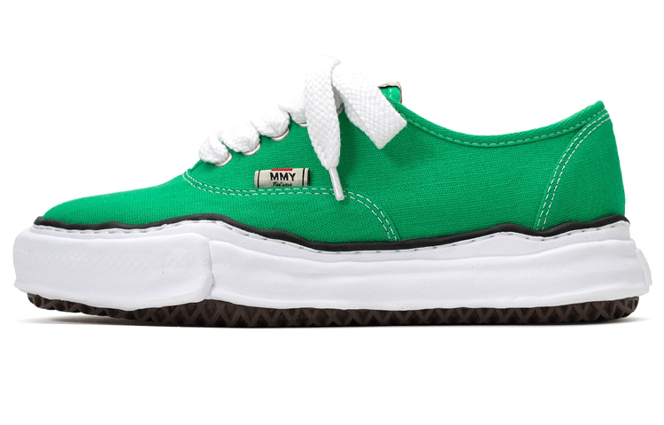 MIHARA YASUHIRO Maison MIHARA YASUHIRO Baker OG Sole Canvas Low Green