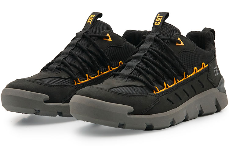 CAT Crail Sport Low Textile, Synthetic Leather Cushioning Slip Resistant Abrasion Resistant Low top Outdoor Shoes Men’s