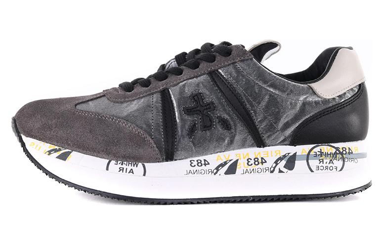 PREMIATA Conny Split Suede Low top Casual Shoes Women's Gray