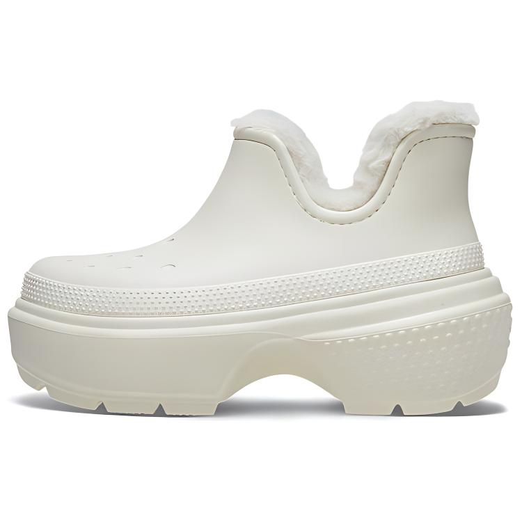 Полусапоги Crocs Stomp (белые)