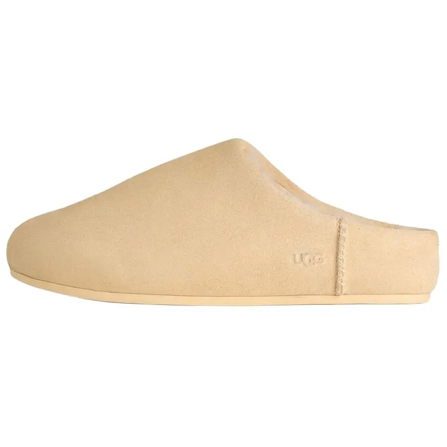 UGG Elea Casual Comfortable Fleece Lined Mules Rubber Sole Abrasion Resistant Closed Toe Slippers Women's