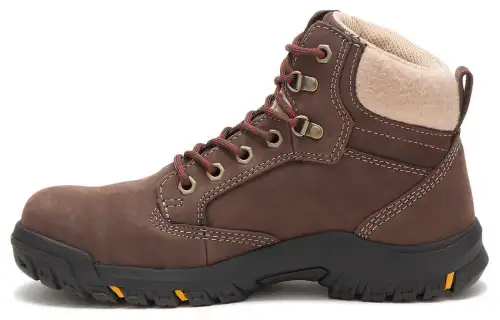 CAT Tess Leather Short Outdoor Boots Women's Chocolate