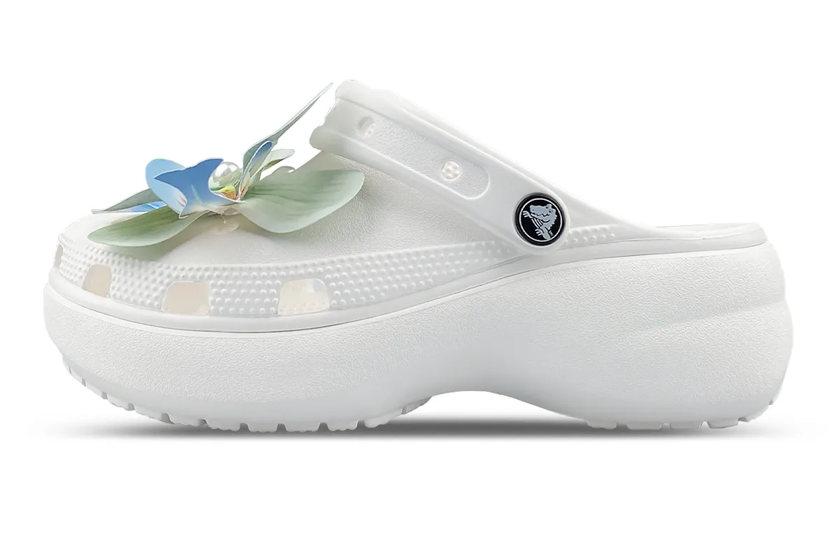 Crocs Classic Platform Clog EVA Clogs Women's White