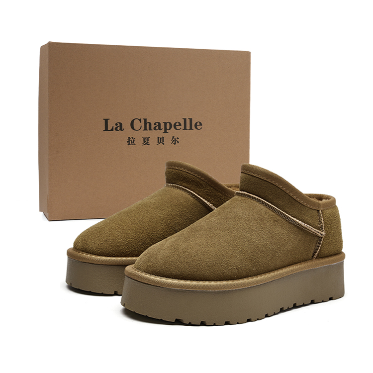La Chapelle Cow Suede Thermal Slip Resistant Thermal Slip Resistant