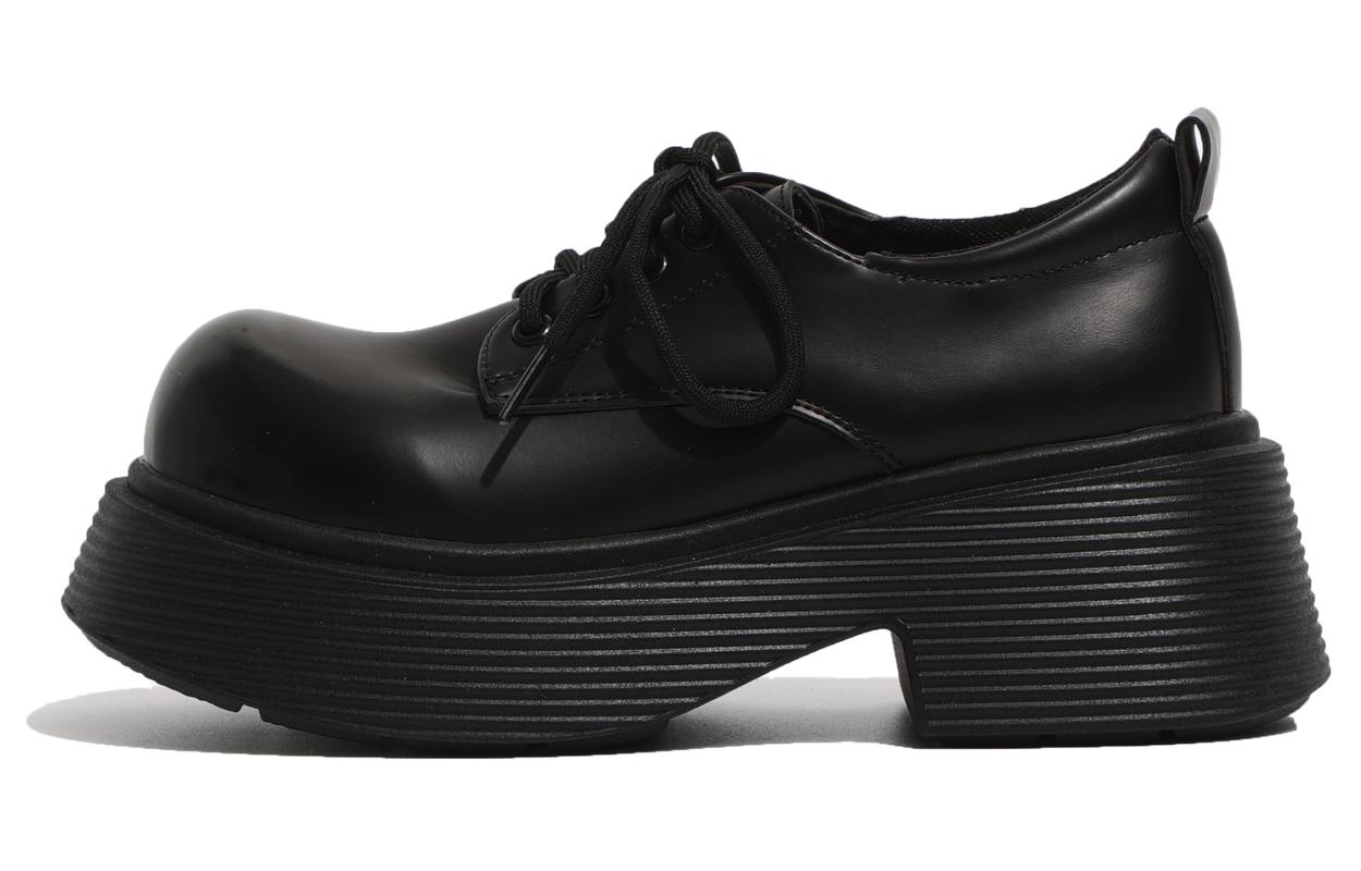 SHUXI Loafers Women's Black/Brown