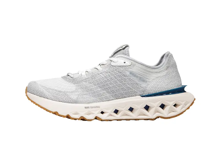 COLE HAAN Diamond Sole Running Shoes Fabric Cushioning Low top Sports Casual Shoes Men's Light Gray