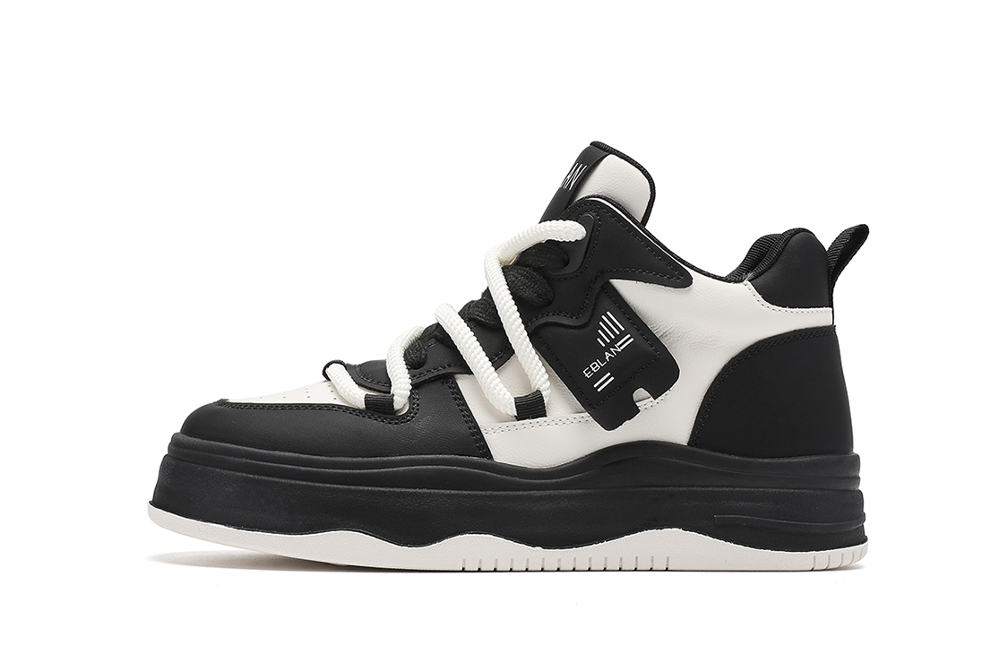 EBLANHighTopSneakersBlack