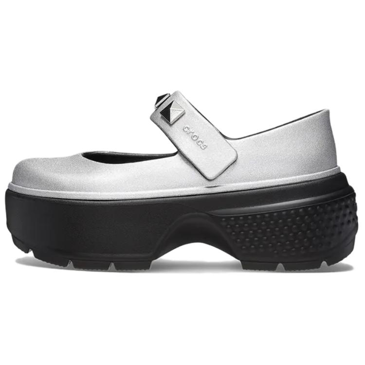 Сабо Crocs 210437-040 (серебристые)