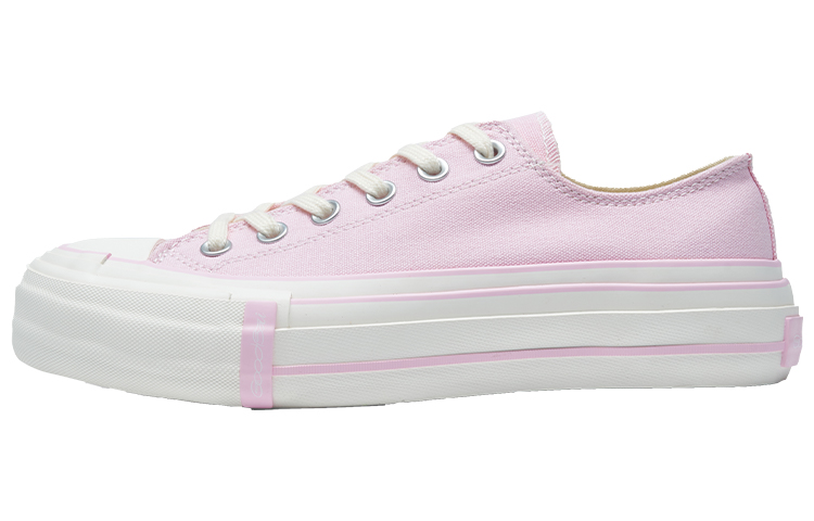 GOOD BAI Canvas Shoes Unisex Low Top Pink