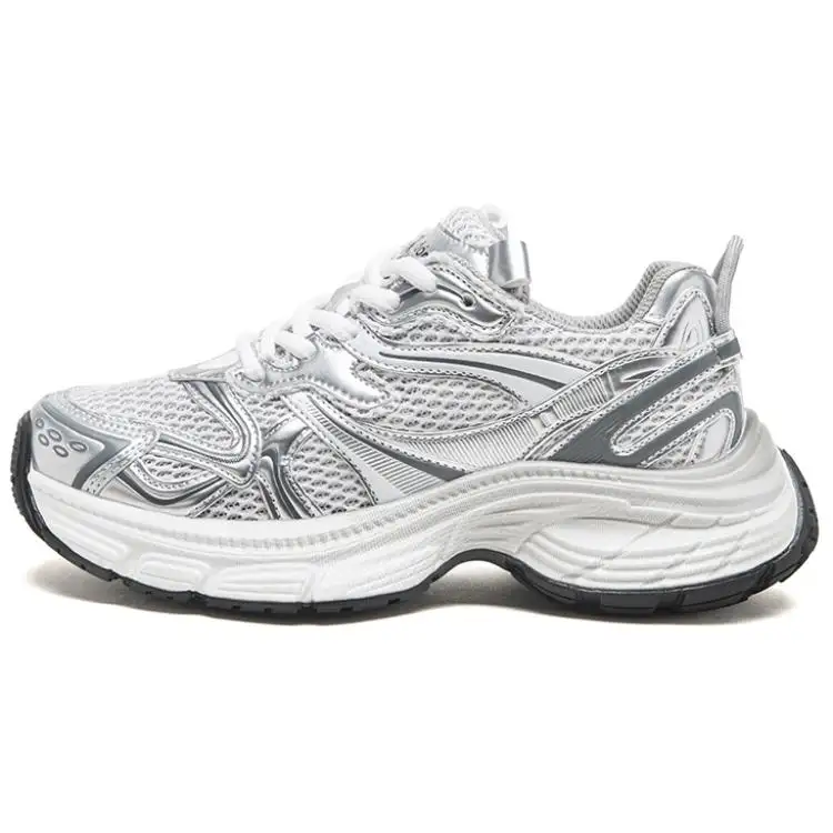 AGSDON Pigskin Low top Chunky Sneakers 5cm Women's