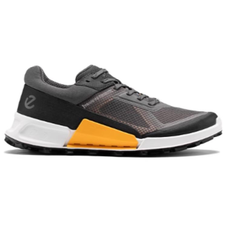 Ecco Low top Mountaineering & Hiking Shoes Men’s Black Gray Orange