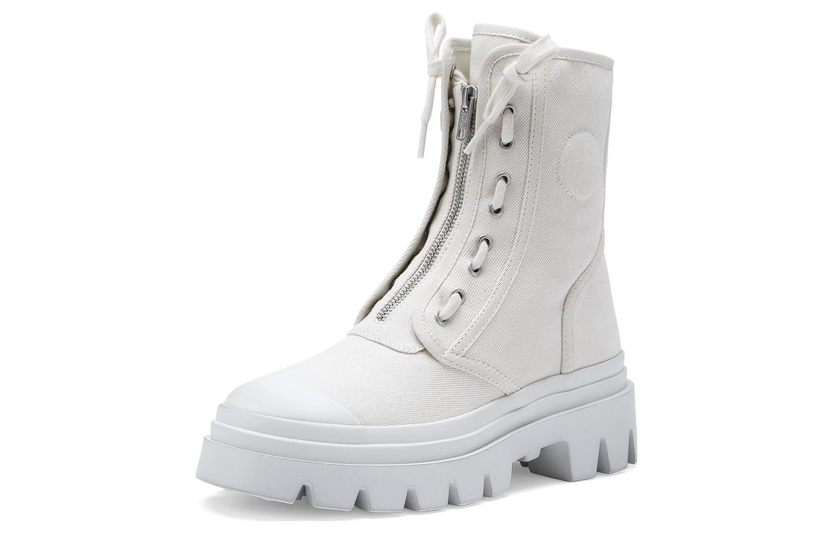 ASH Combat Boots Women's White
