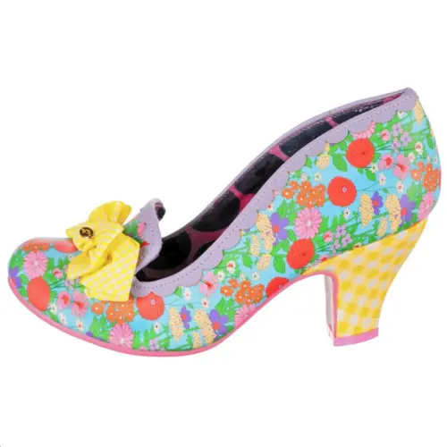 IRREGULAR CHOICE Pu High Heels Women's Yellow Pink