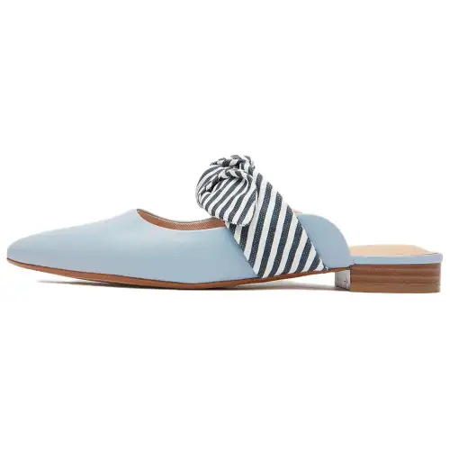Clarks EVA Closed Toe Slippers Women's Light Blue
