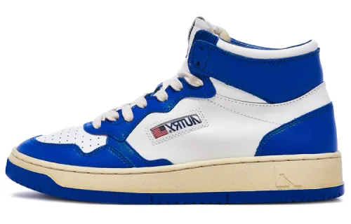 AUTRY Skateboard Shoes Women's High Top White/Blue