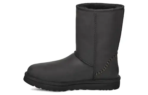 UGG Classic Short Deco Snow Boots Black