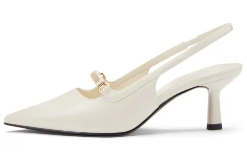 CHARLES&KEITH Pu Slim Heel High Heel Sandal 6.3cm Women's
