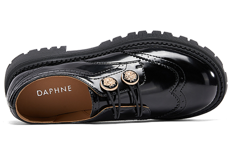 DAPHNE Platform Shoes Women's Black