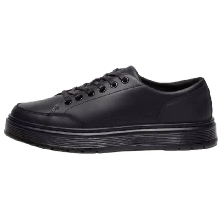 Dr.Martens Brookline Leather Low top Casual Shoes Unisex Black