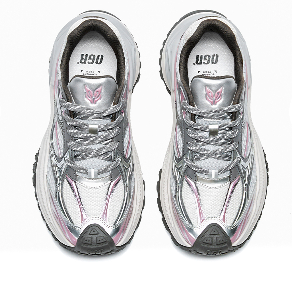 OGR Cobra Low top Casual Training Running Shoes Women’s Gray Pink